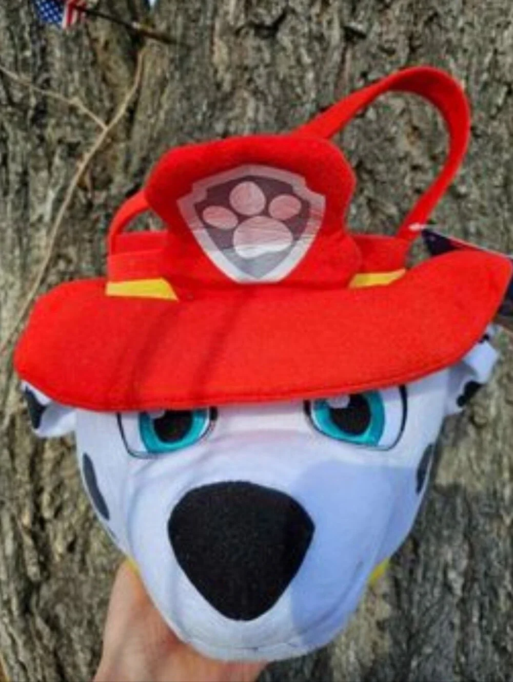 Paw Patrol Marshall Red and White Treat Bucket, Paw Patrol Easter Basket